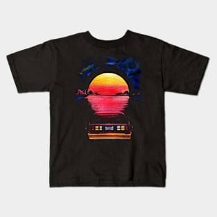 Cosmic Sunset Kids T-Shirt
